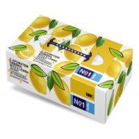 Серветки універсальні Bella №1 паперові двошарові Лимон, 100 +50 шт